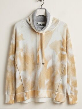 Ost $212 Reversible Cowl Neck Tie Dye Sweater Size M NWT